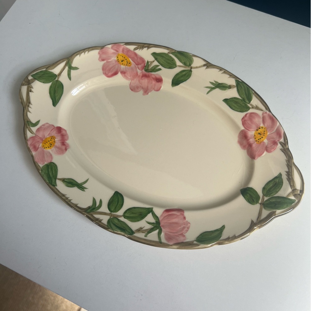 FRANCISCAN Vintage Desert Rose Platter